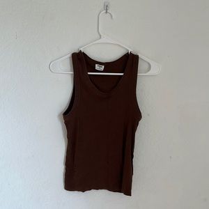 Cotton-On Small Ribbed Tank Top